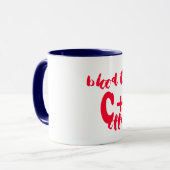 Bloedgroep Koffie Dokter Medische Pun Grappige Mok (Voorkant links)