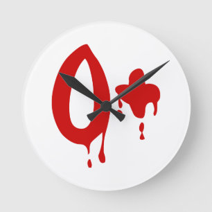 Bloedgroep O+ Positief #Horror Hospital Ronde Klok