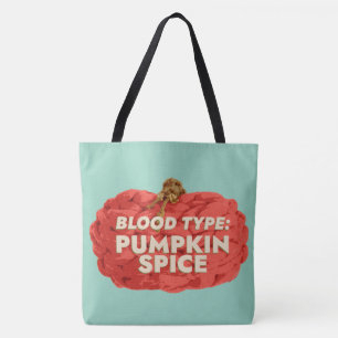 Bloedgroep: Pumpkin Spice Tas