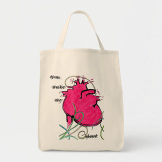 bloedhart tote bag