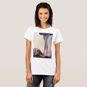 Bloedhond en balletdanser t-shirt (Voorkant volledig)
