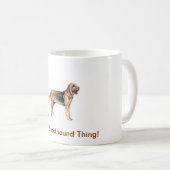 bloedhond koffiemok (Voorkant rechts)