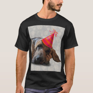 Bloedhond na de partij t-shirt