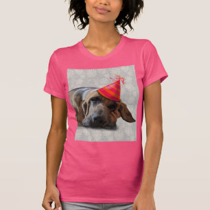 Bloedhond na de partij t-shirt