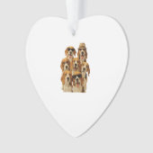 Bloedhond Ornament (voorkant)