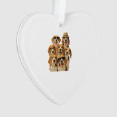 Bloedhond Ornament (voorkant)