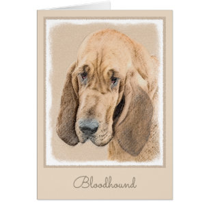 Bloedhond schilderen - Kute Original Dog Art