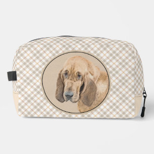 Bloedhond Schilderij Rood Schattige Scent Hound Do Toilettasje