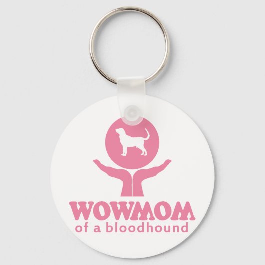 bloedhond sleutelhanger (Voorkant)
