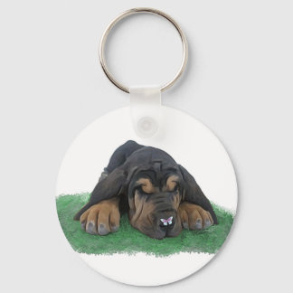 bloedhond sleutelhanger