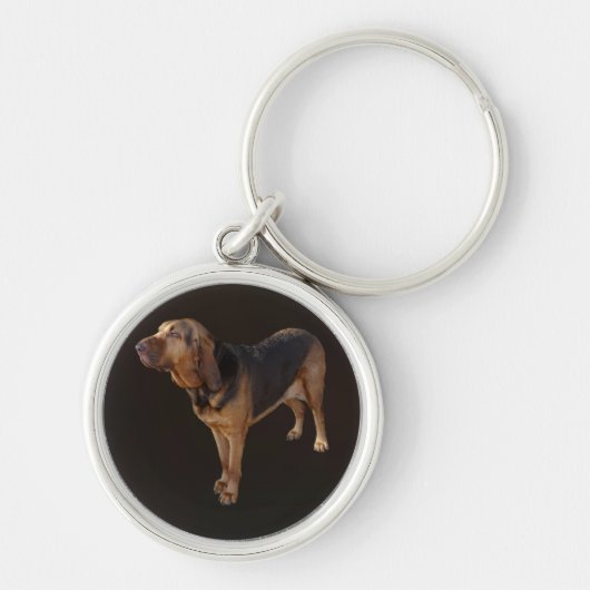 bloedhond sleutelhanger (Voorkant)