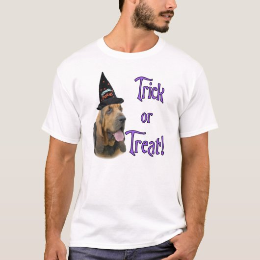 bloedhond truc t-shirt (Voorkant)