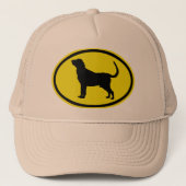 bloedhond trucker pet (Voorkant)