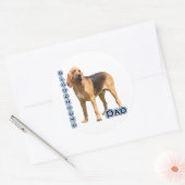 bloedhond vader 4 - Sticker (Envelop)