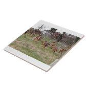 bloedhonden werken.png tegeltje (Zijkant)