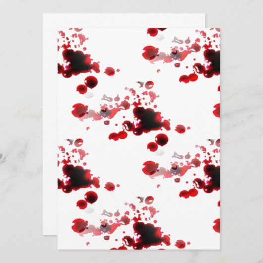 bloedig (Voorkant / Achterkant)