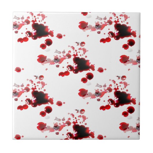 bloedig tegeltje (Voorkant)