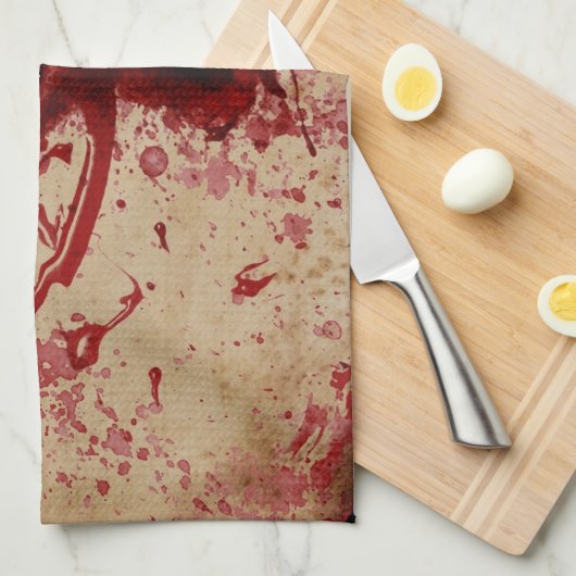 bloedig theedoek (Quarter Fold)