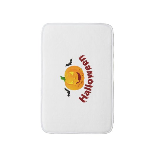 Bloedige Halloween Badmat (Voorkant Verticaal)