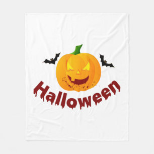 Bloedige Halloween Fleece Deken