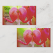 Bloeding Hartslag Visitekaartje (Voorkant / Achterkant)