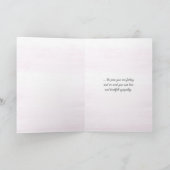 Bloeding Hartsympathie Bedankkaart (Binnen)