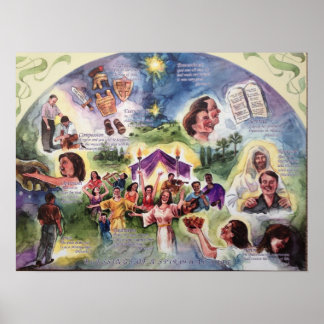 BLOEDINGEN VAN EEN SPIRITUEEL LEVEN POSTER