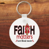 Bloedkanker Faith Materie 1 Sleutelhanger (Voorkant)