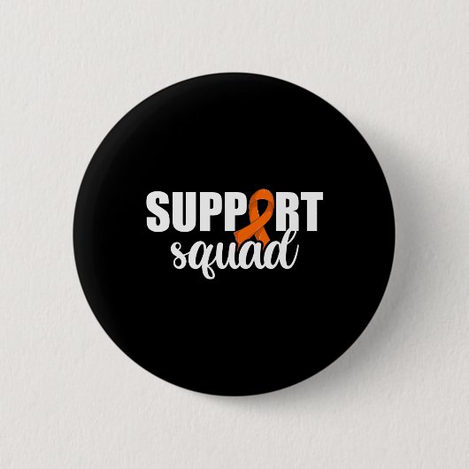 Bloedkanker Support Squad 1 Ronde Button 5,7 Cm (Voorkant)