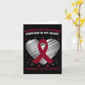 Bloedkanker ter nagedachtenis aan neef Multipel My Kaart (Gele Bloem)