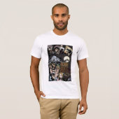 Bloedkus Mannen T-shirt met Tom Mandrake Poster (Voorkant volledig)