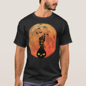 Bloedmaan van het gehakte huis t-shirt (Voorkant)