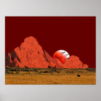 Bloedmaangroeiende digitale kunst