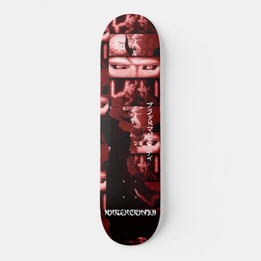BloedMajesties_LordHaruko_bloedig Skateboard (Voorkant)