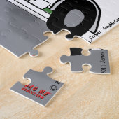 "Bloedmobiel" Legpuzzel (Zijkant)