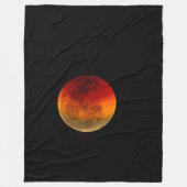 BLOEDMOON FLEECE DEKEN (Voorkant)