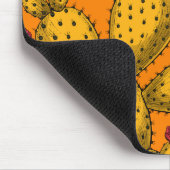 Bloedopuntia in geel muismat (Hoek)