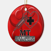 BLOEDORNAMENT MT - MEDISCHE TECHNOLOGIST - LAB KERAMISCH ORNAMENT (Links)