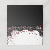 Bloedplaatje Blank pak (Buitenkant ongevouwen)