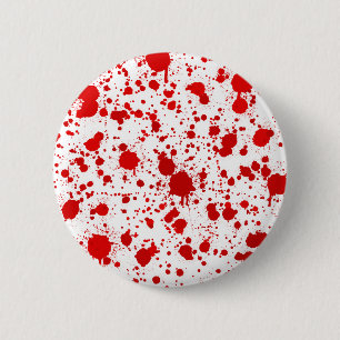 Bloedplaatje ... Dexter zou hiervoor de dood betek Ronde Button 5,7 Cm