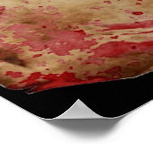 Bloedplaatje Poster (Hoek)