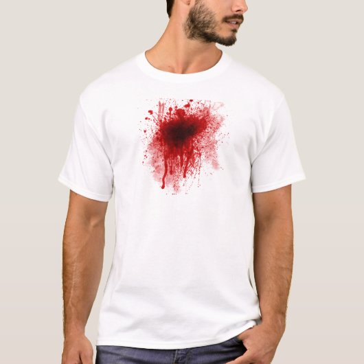 Bloedplaatje T-shirt (Voorkant)