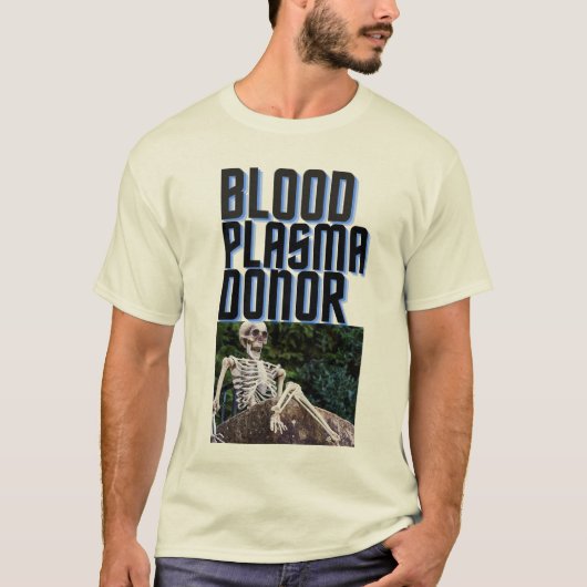 BLOEDPLASMA DONOR T-SHIRT (Voorkant)