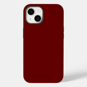 Bloedrode stevige iPhone 14 hoes