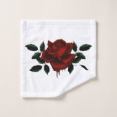BloedRoos Bad Handdoek (Wasdoekje)