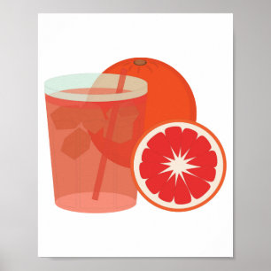 Bloedsinaasappel Poster