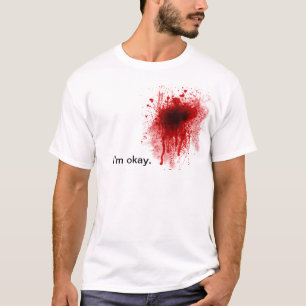Bloedspiegel Ik ben in orde t-shirt