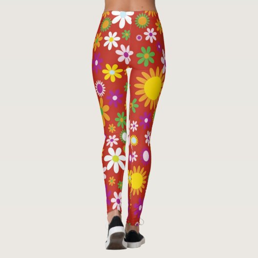 Bloedstroom Leggings vrouwen (Achterkant)