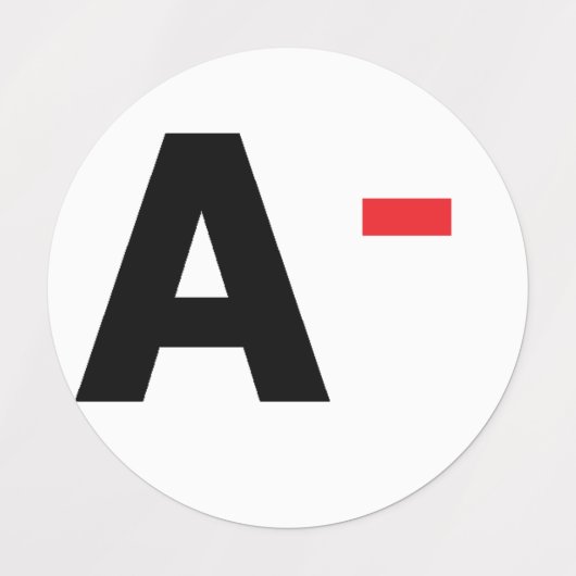 BLOEDTYPEN LABELS (Design 2)