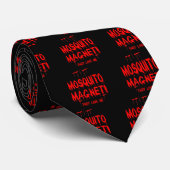Bloeduitdrijvende muggen Magnet dat ze van me houd Stropdas (Opgerold)